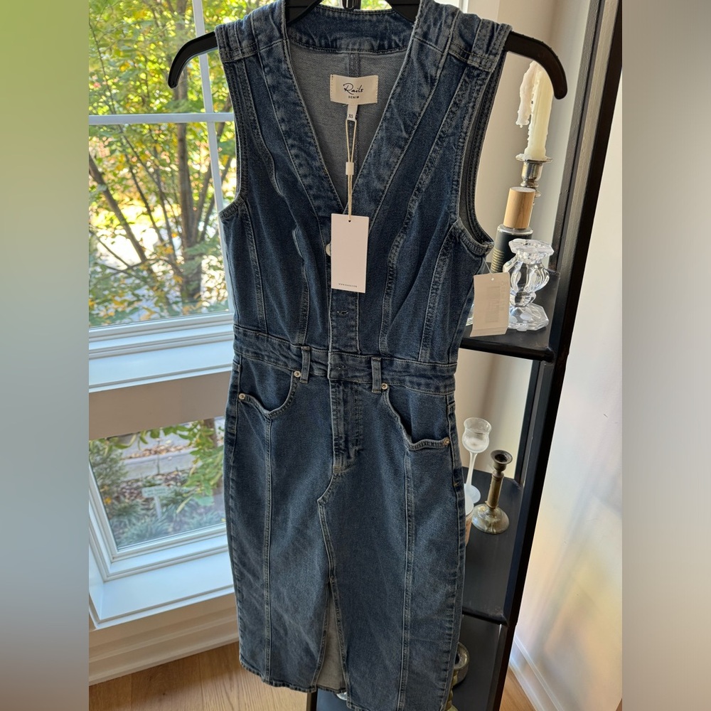 Rails Denim Dress NWT!